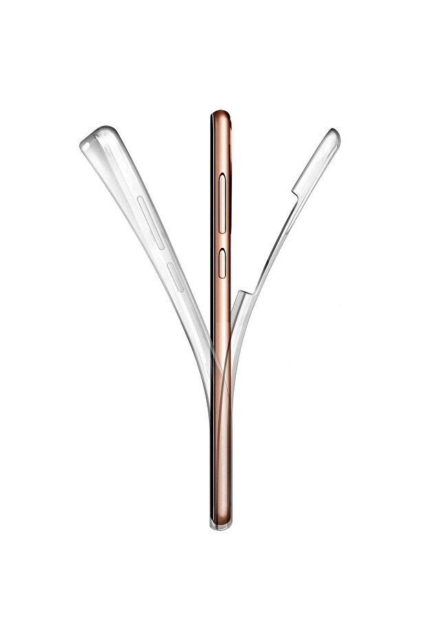 Full TPU 360° case (front + back) for Huawei P40 Pro, Transparent - 2