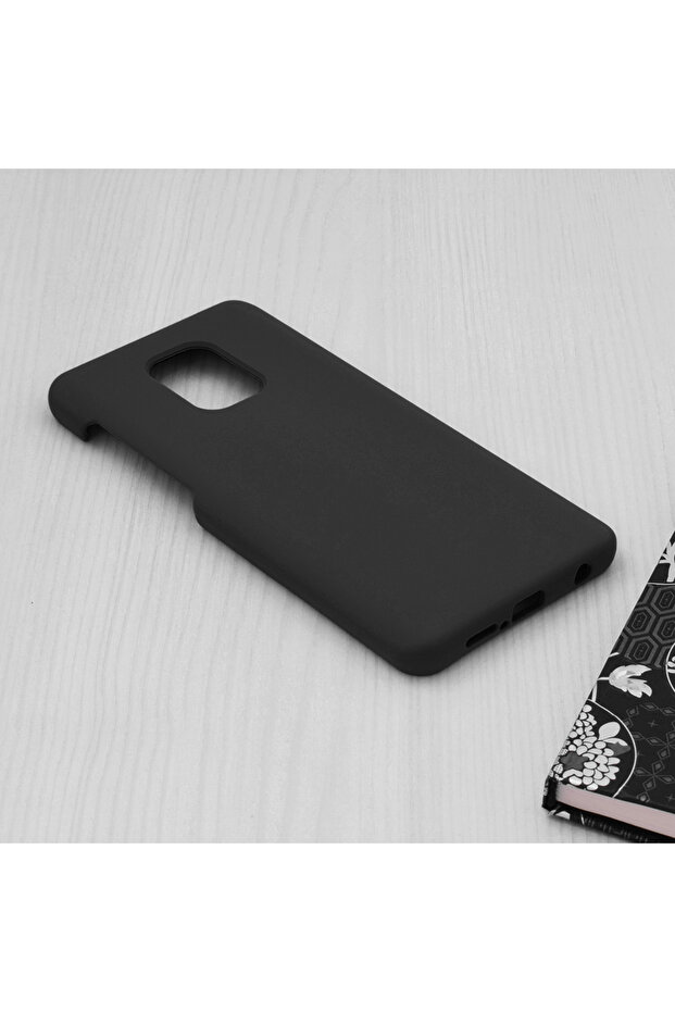 Double Structure Protective Case for Xiaomi Redmi Note 9S / 9 Pro / 9 Pro Max, Microfiber, Black - 3