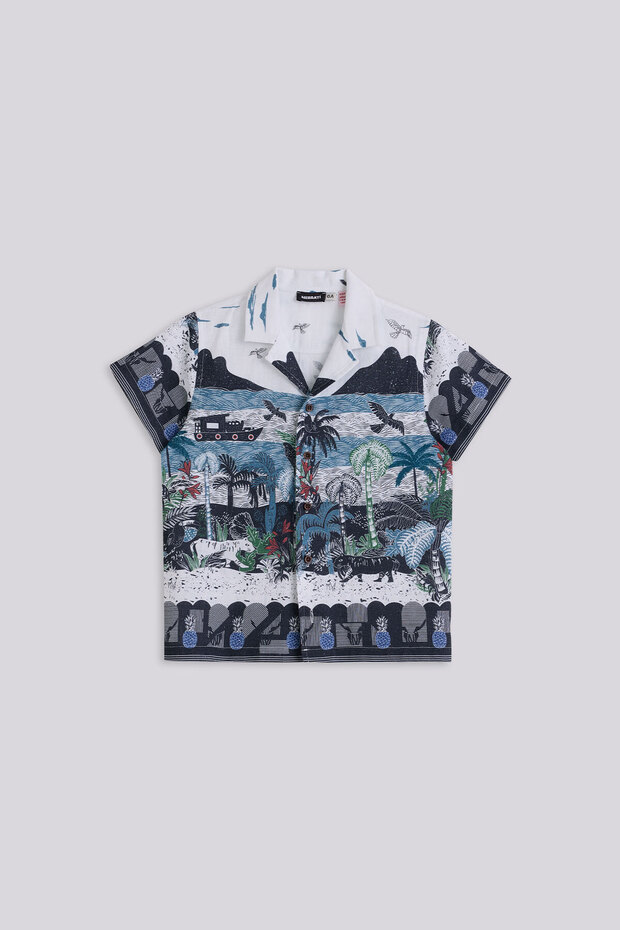 Boy Patterned Shirt - 5