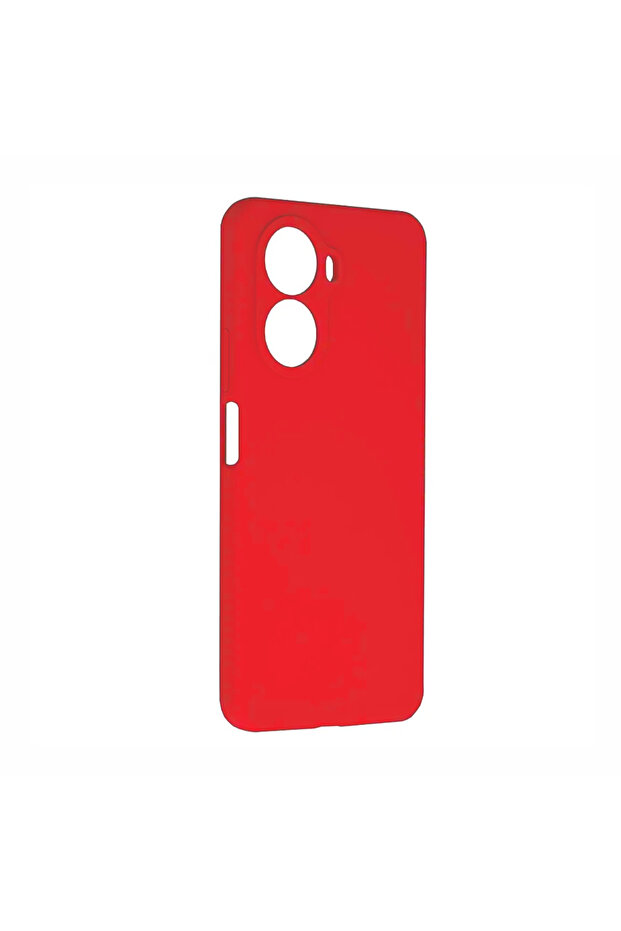 TPU Silicone Case with Microfiber for Huawei Nova 10 SE, Microfiber Interior, Red - 2
