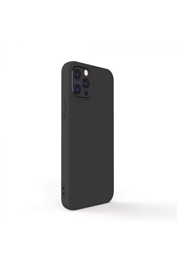 Θήκη τηλεφώνου συμβατή με iPhone 12 Pro Max, ματ μαύρο - 3