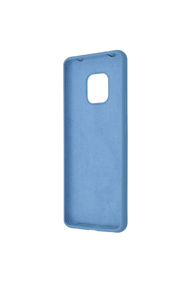 Double Structure Protective Case for Huawei Mate 20 Pro, Microfiber, Royal Blue - 5