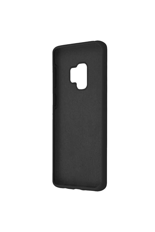 Double Structure Protective Case for Samsung Galaxy S9, Microfiber, Titanium Black - 3