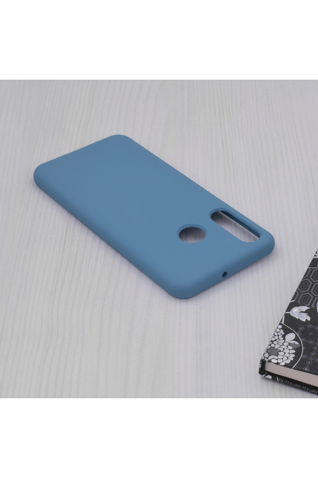 Double Structure Protective Case for Huawei P30 lite, Microfiber, Royal Blue - 5