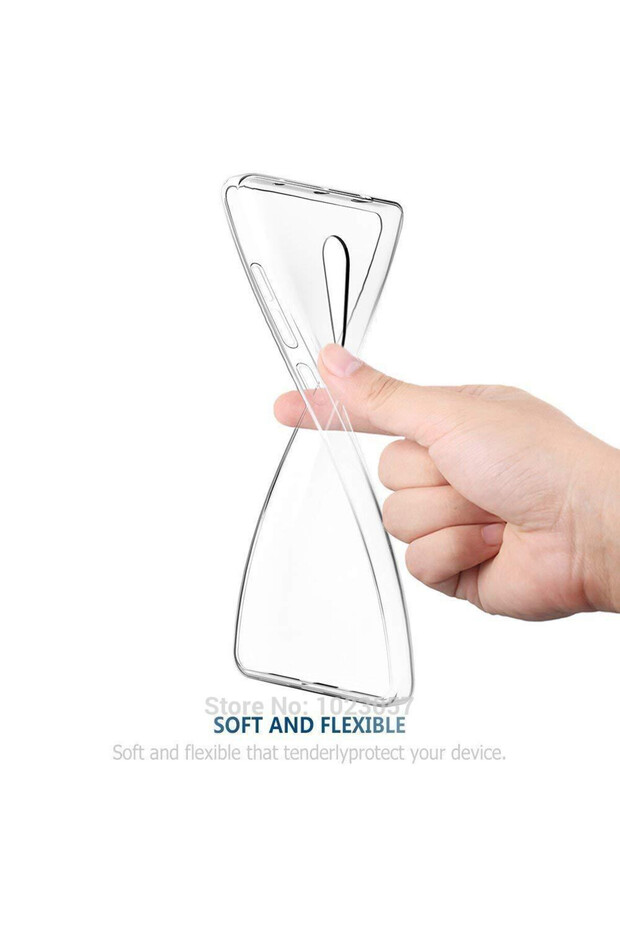 Clear silicone case compatible with Oppo A72 5G, Transparent - 4