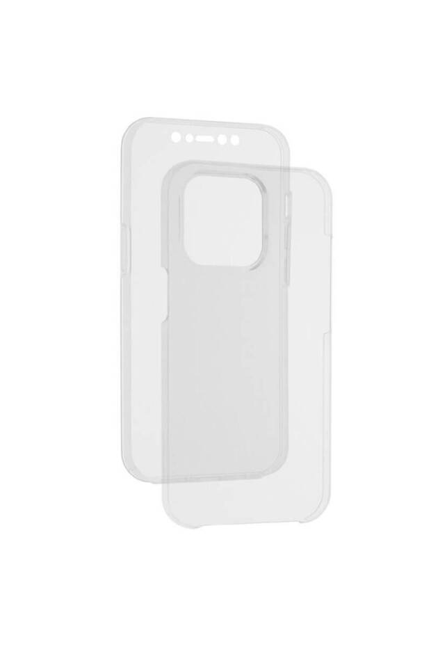 Case For iPhone 13 Pro Max, Front + Back, 360 Degree Protection, Transparent - 1