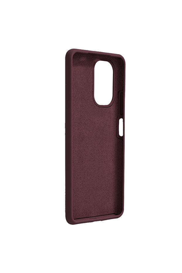 Double Structure Protective Case for Xiaomi Mi 11i / Poco F3, Microfiber, Matte Cherry - 2