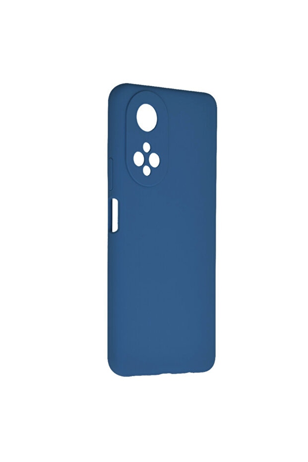 Silicone case compatible with Honor X7, Navy Blue - 2