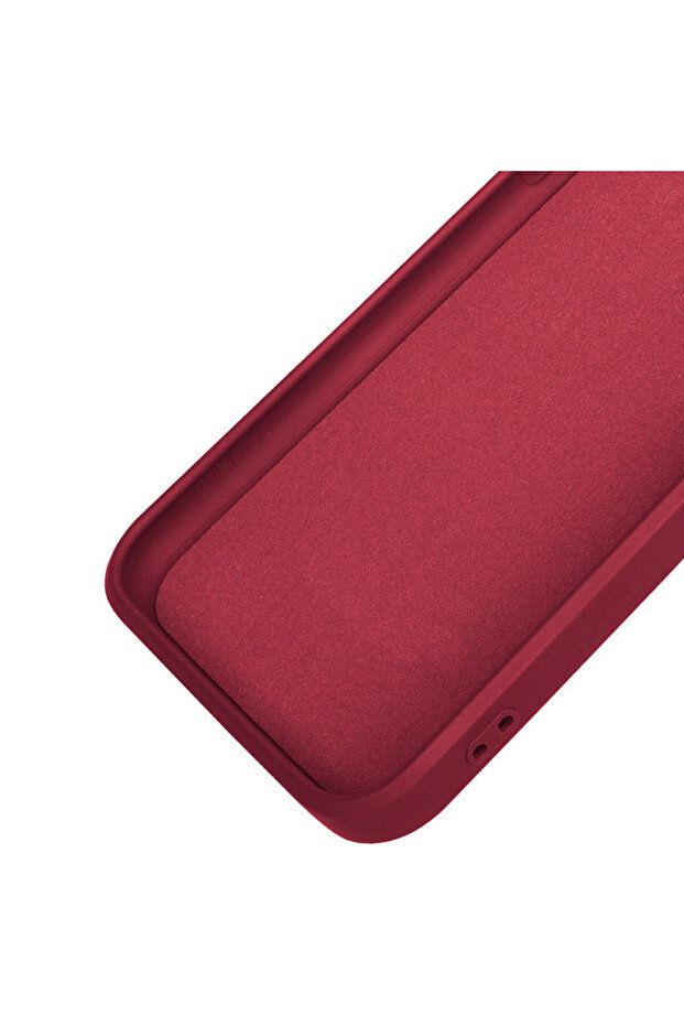 Protective case for Huawei Nova 9, Camera Protection, Microfiber, Cherry - 4