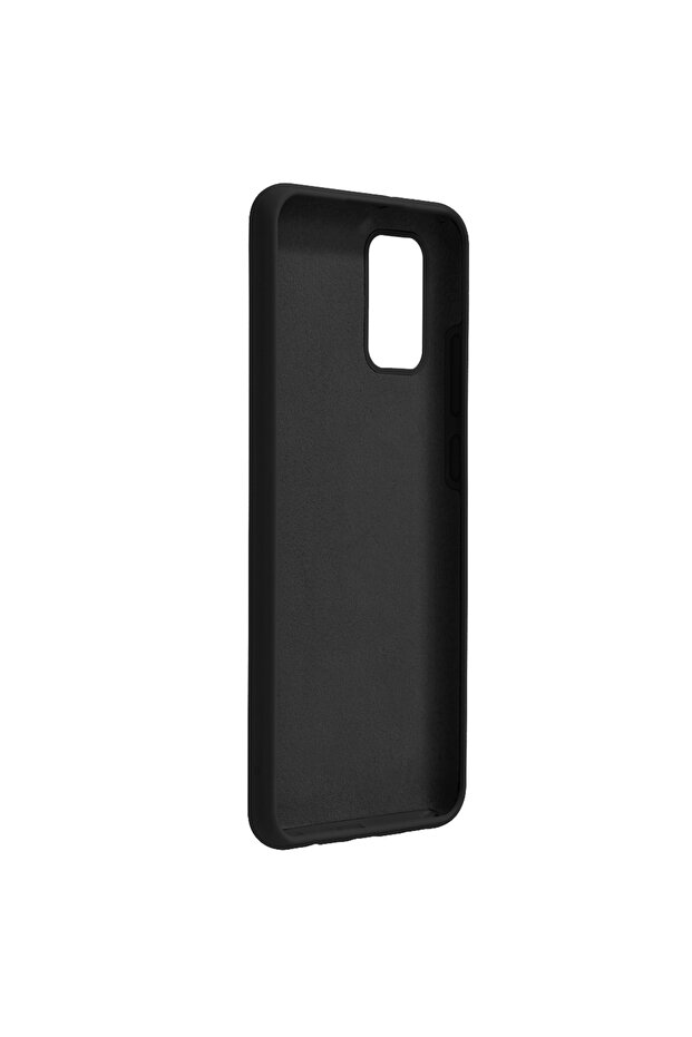 Double Structure Protective Case for Samsung Galaxy A02s, Microfiber, Titanium Black - 3