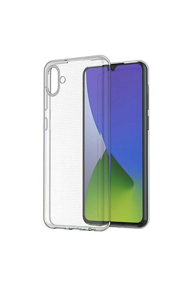 Silicone case for Samsung Galaxy A04e, Transparent - 1