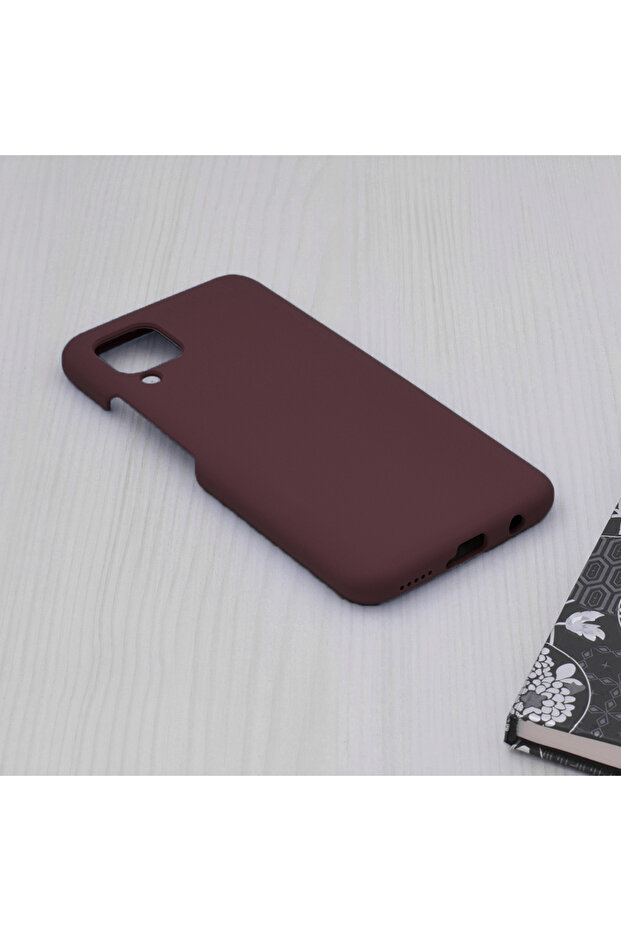 Double Structure Protective Case for Huawei P40 lite, Microfiber, Matte Cherry - 6