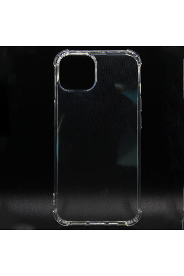 Silicone case compatible with Iphone 14, Transparent - 3