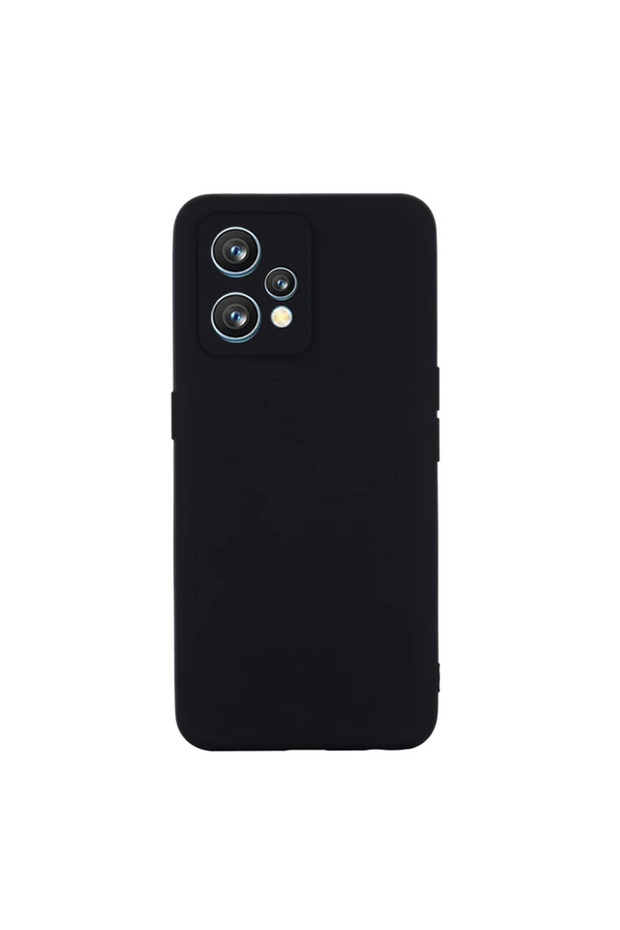 Silicone case compatible with Realme 9 Pro Plus, Black - 2