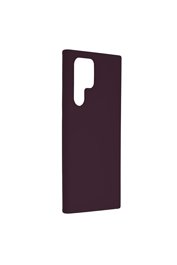 Double Structure Protective Case for Samsung Galaxy S22 Plus, Microfiber, Matte Burgundy - 4