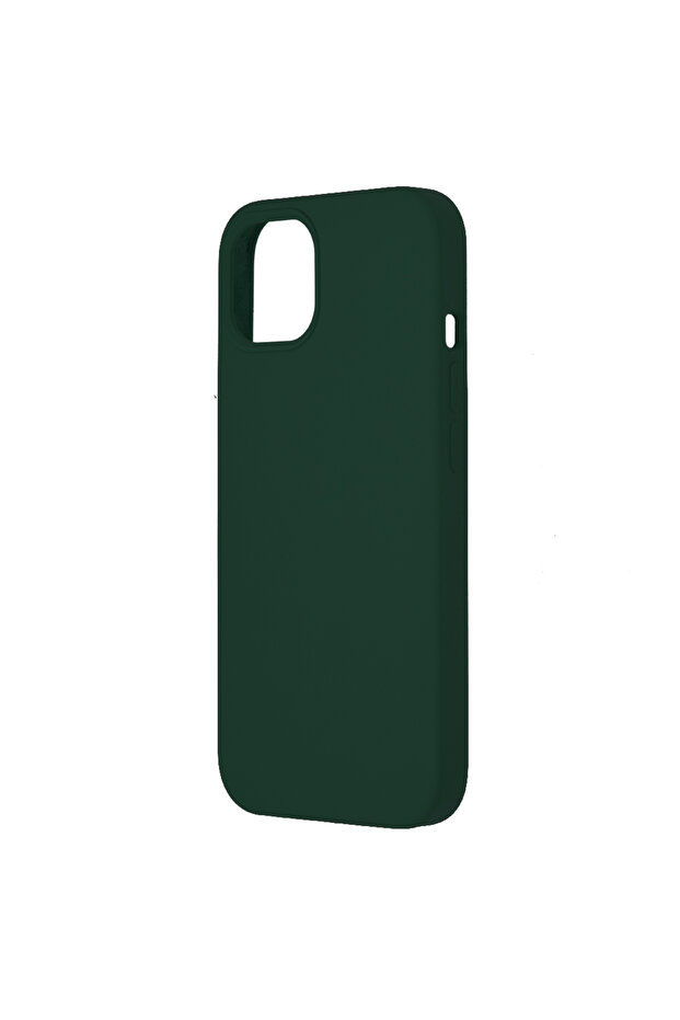 Double Structure Protective Case for iPhone 13, Microfiber, Oxford Green - 3