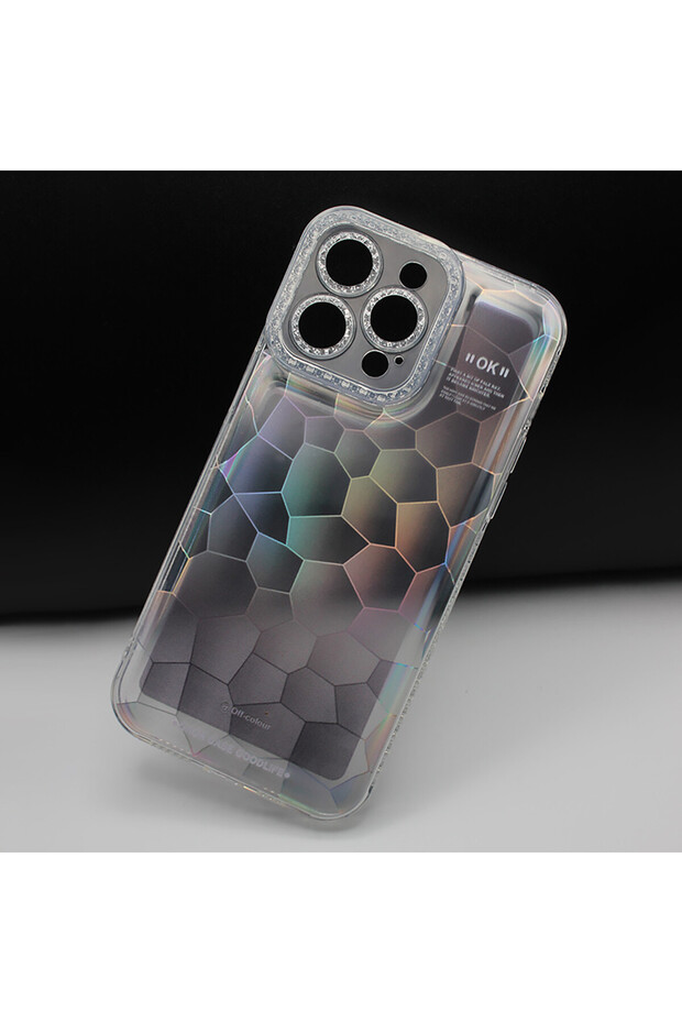 Hard TPU silicone case for Apple Iphone 14, Gray - 2