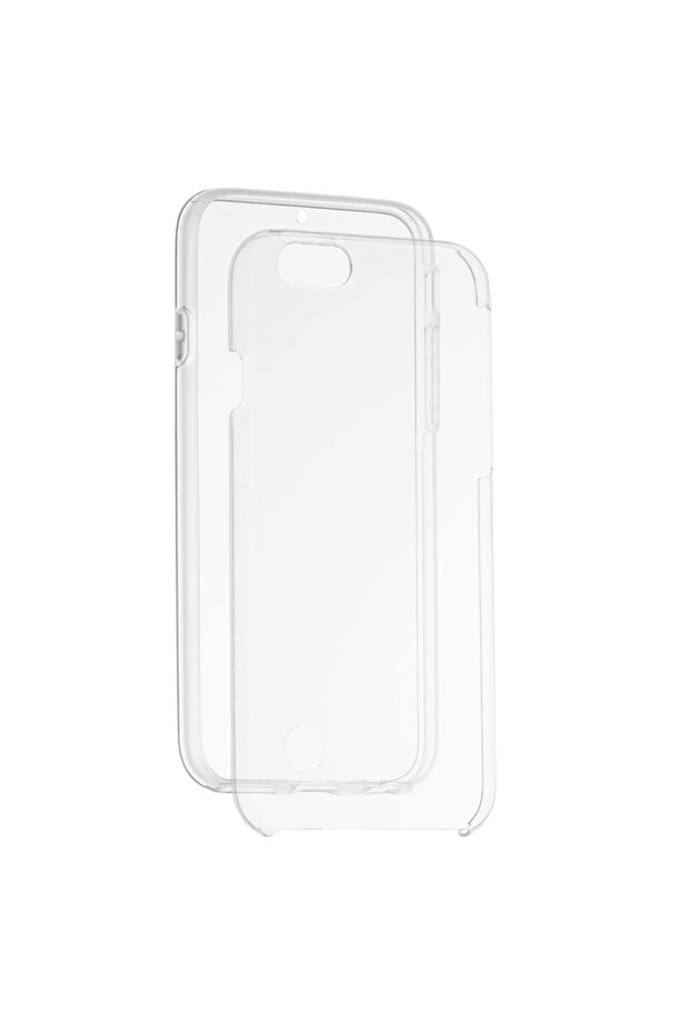 Case For iPhone 6 Plus, Front and Back, 360 Degree Protection, Transparent - 2