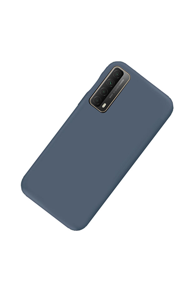 Silicone case for Huawei P Smart 2021, Blue - 3