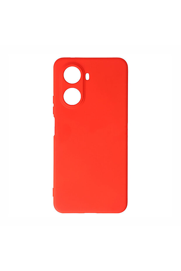 TPU Silicone Case with Microfiber for Huawei Nova 10 SE, Microfiber Interior, Red - 1