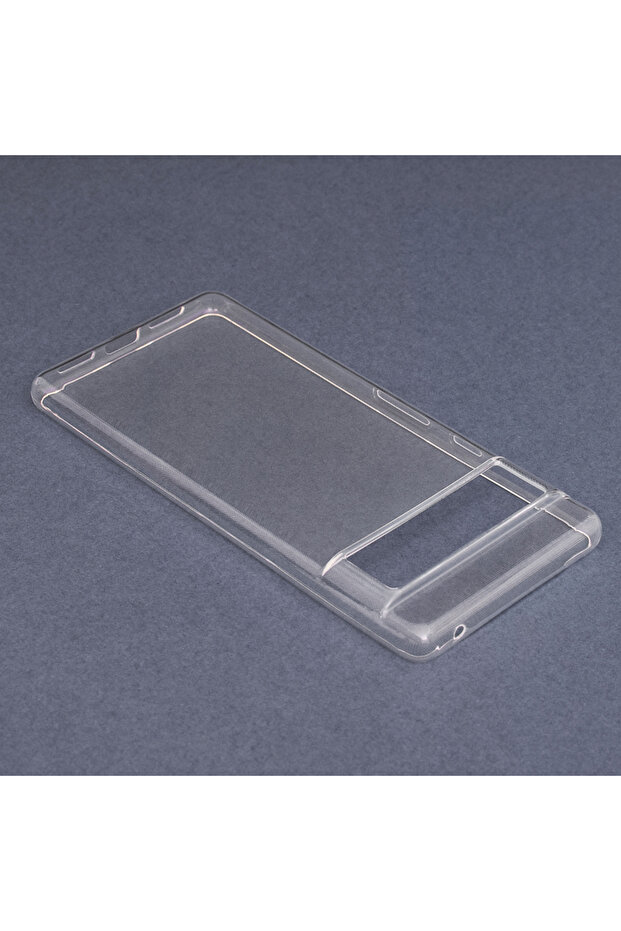 Silicone case for Google Pixel 6, Clear, Transparent - 4