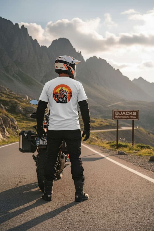 Icon Premium T-Shirt Special for Ktm Adventure Enthusiasts