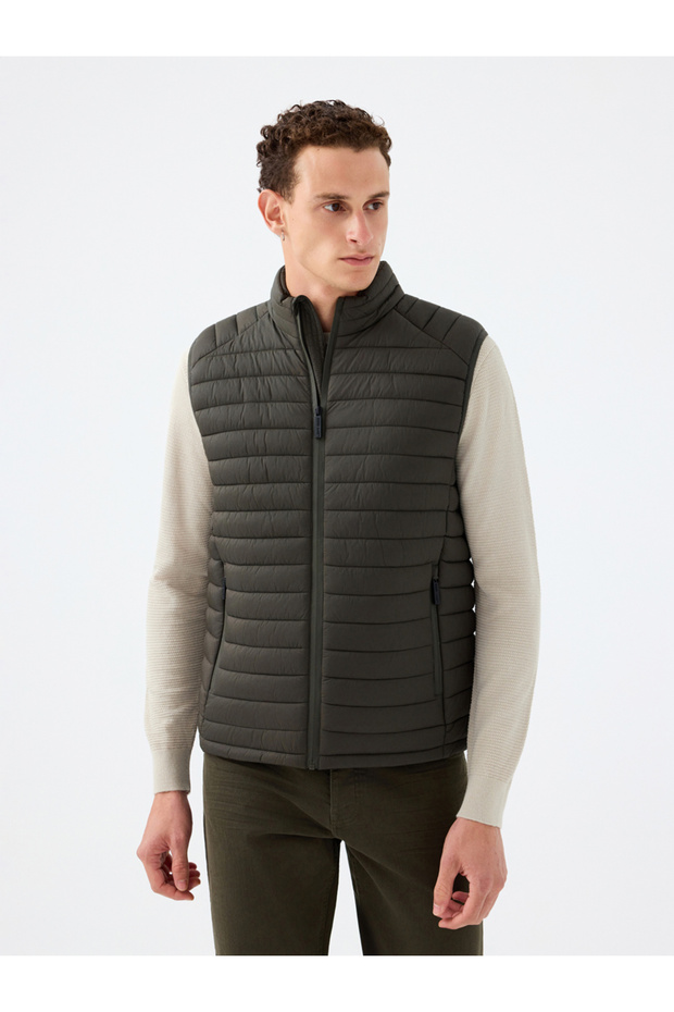 Erkek Yelek Lf2033222 KHAKI - 2