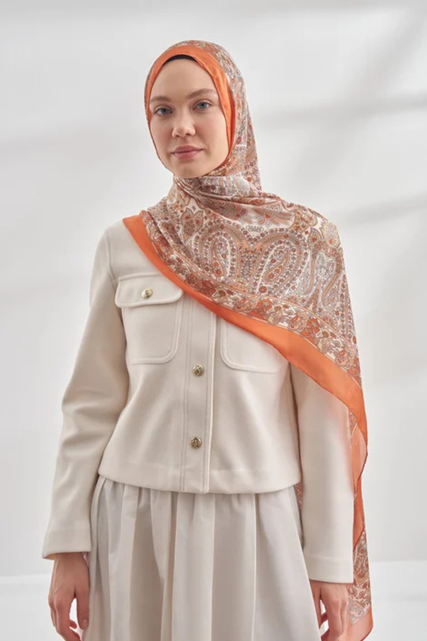 شال باشمينا بنمط عرقي - كيريميت - 2