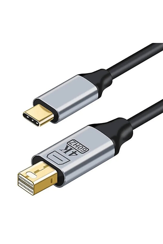 ZR126 كابل محول صغير من النوع C أسود اللون بطول 1.8 متر ILKELGRP-MRS342