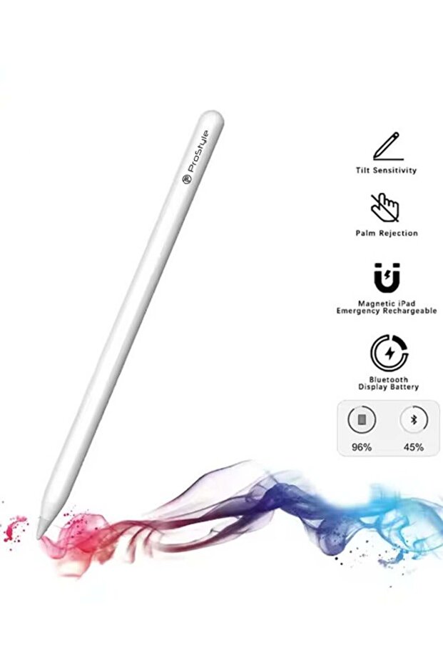 Stylus Pen for iPad – Palm Rejection, Magnetic Charging, Precision Touch, Drawing & Writing
