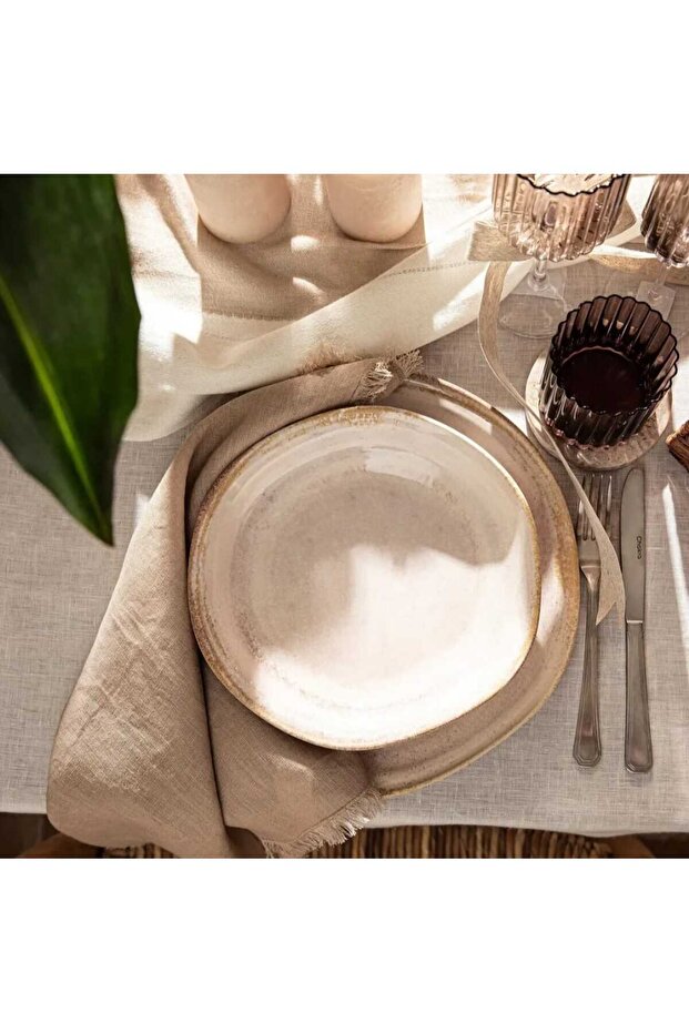 Mione Pasta Tabağı Bej - 2