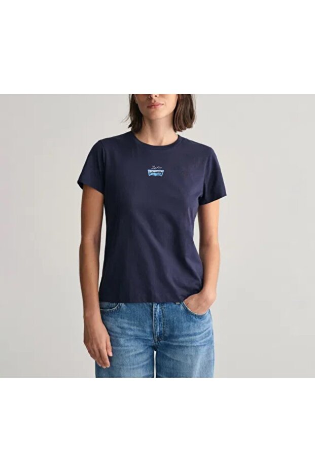 BLUE TEE / LACIVERT T - 4