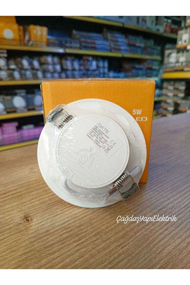 GATE 5W LED PANEL BEYAZ IŞIK 6500K - 4