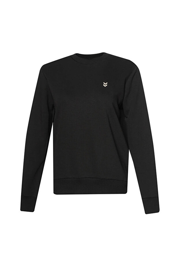 T-Pulse Regular Kadın Siyah Sweatshirt - 4