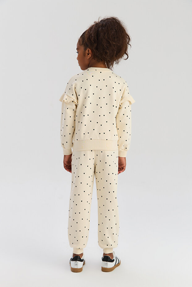 Girls Patterned Tracksuit - 6