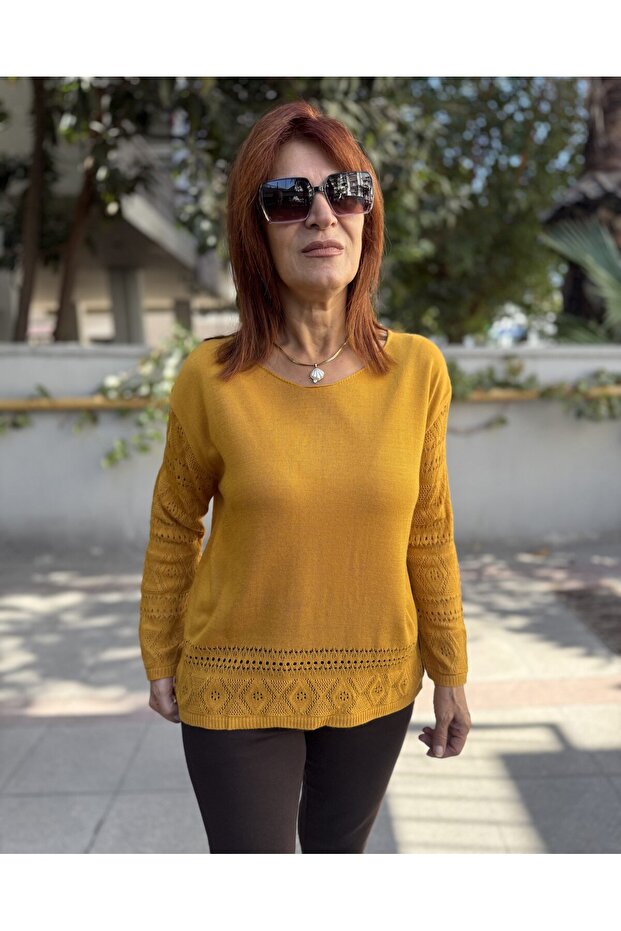 Gömlek Triko Takım Hardal - 3