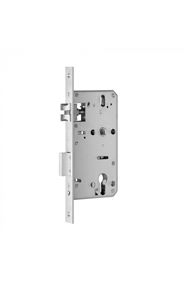 Reversible Latch Lock 55x72mm Compatible with Smart Locks for Multipoint Locking via Handle Lifting - 1