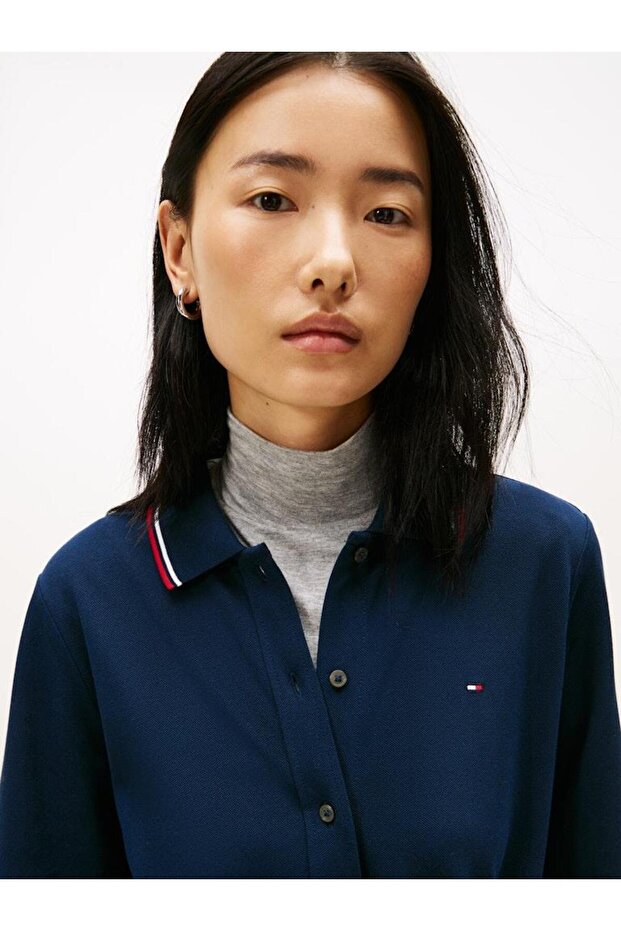 RWB BUTTONED SS POLO DRS 3/4 - 2