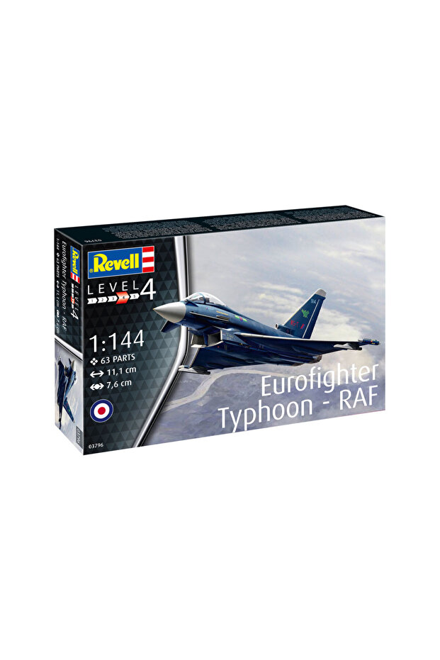 Maket Model Kit Eurofighter Typhoon RAF 3796 - 4