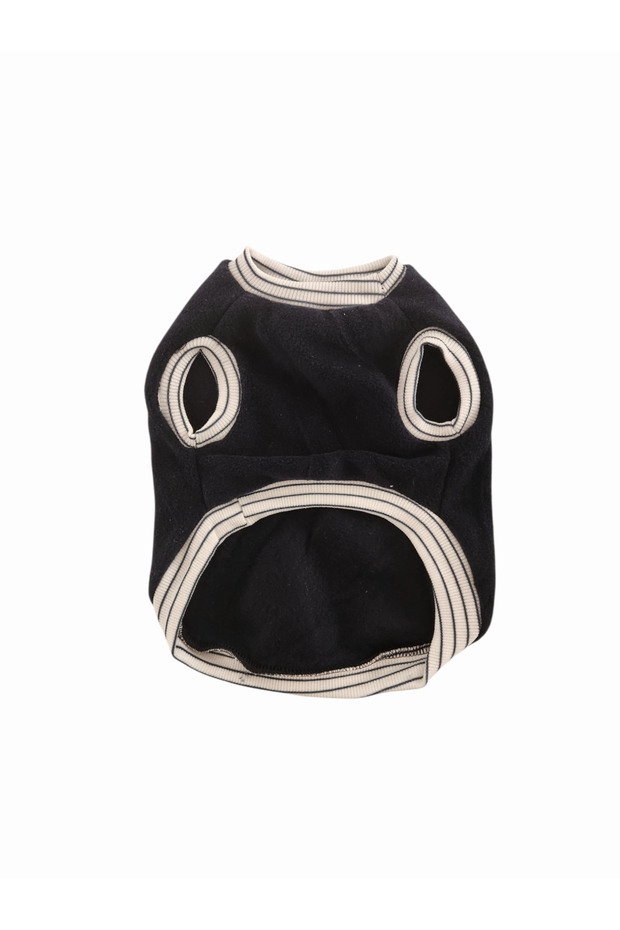 Cat Dog Clothing Navy Blue Fleece Singlet Sleeveless Sweatshirt