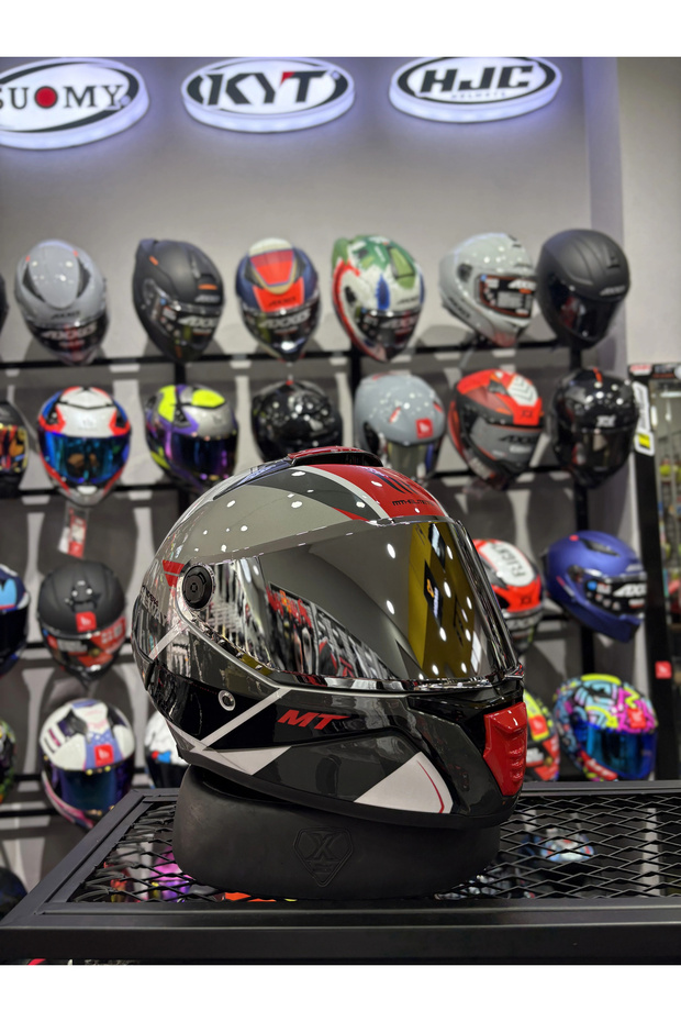 THUNDER 4 GLOSS FREEWAY KASK (ŞEFFAF VİZÖRLÜ) - 2