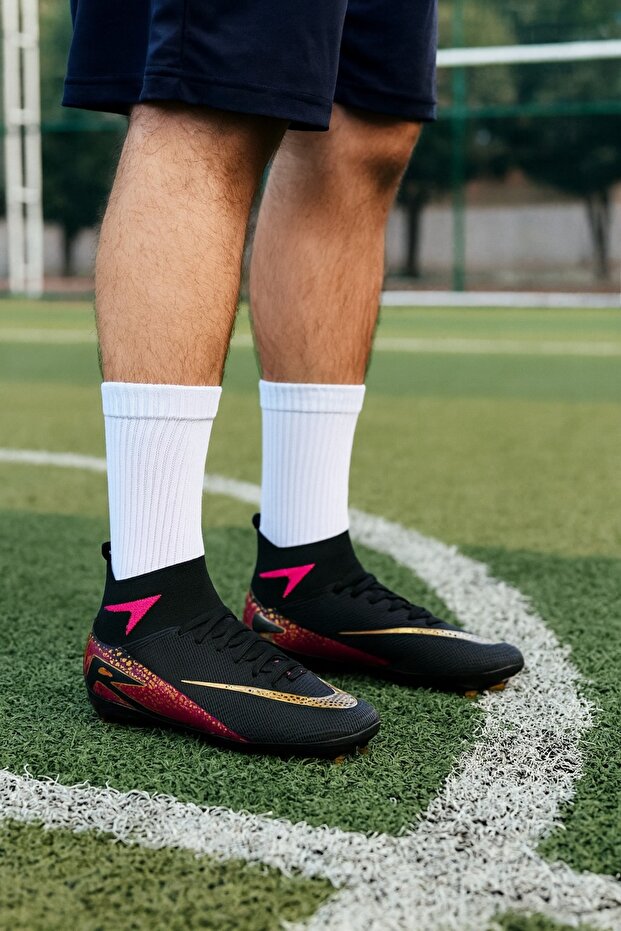 Çoraplı Superfly Halı Saha Futbol Ayakkabısı - 2