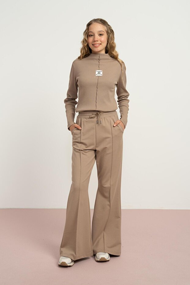 İspanyol Kız Pantolon - Bej - 1
