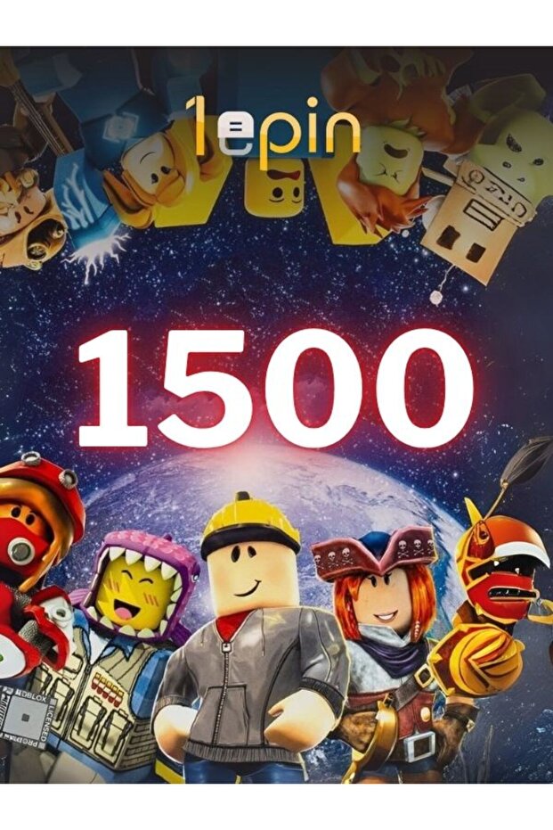 Roblox 1500 Robux - USD Bölgesi içindir. - 1