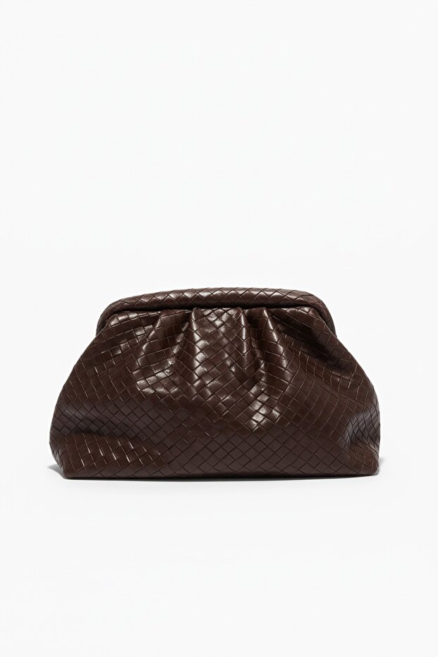 Women's Kyle Bitter Brown Clutch Portfolio and Shoulder Bag