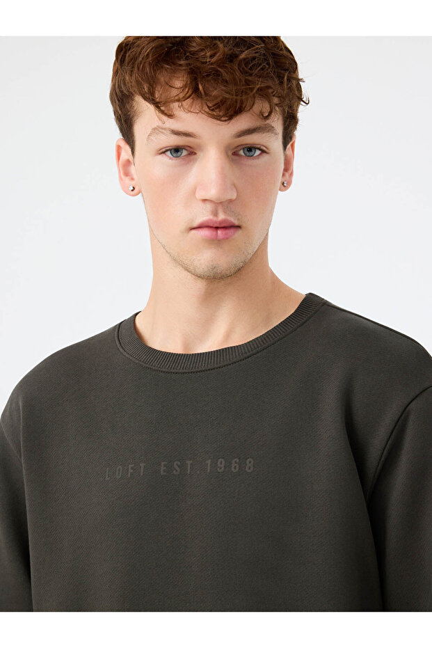 Antrasit Erkek Sweatshirt Lf2037100 - 4