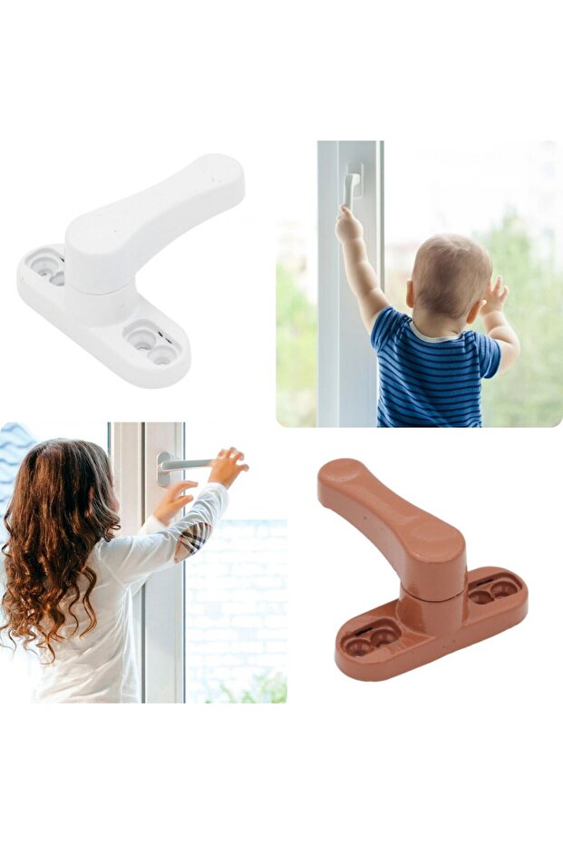 Window Safety Lock-White - 1