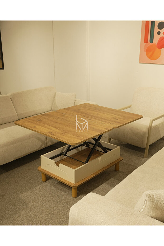 Akıllı Ceviz Sehpa - 4