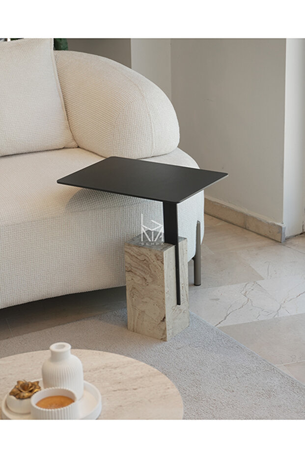 Modern Lüks Döküm Sehpa - 1