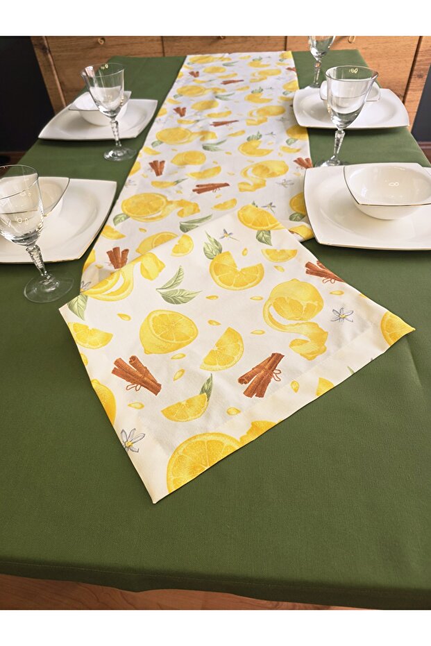 Lemon Patterned Runner - 1